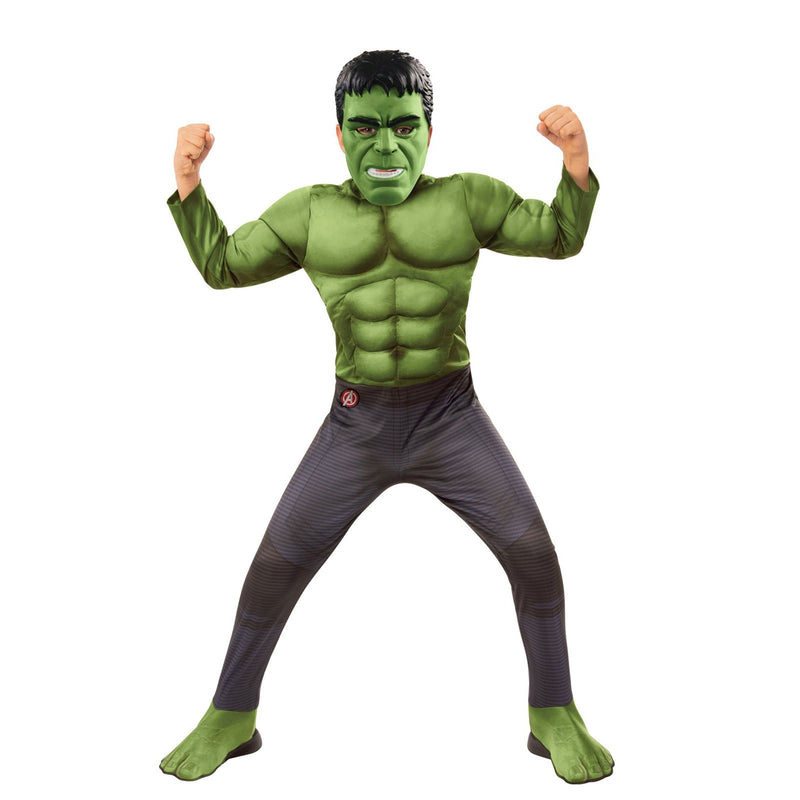 Hulk Deluxe Avengers Costume Size Boys