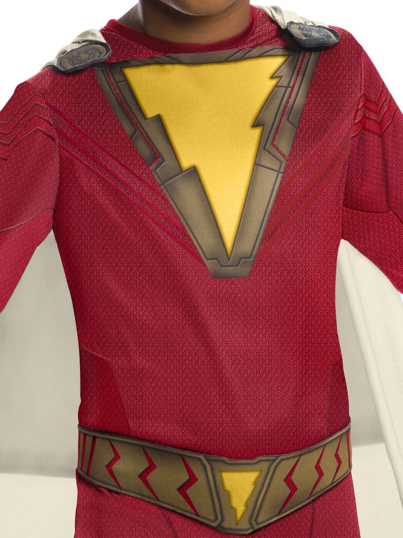 Shazam Classic Costume Boys Red