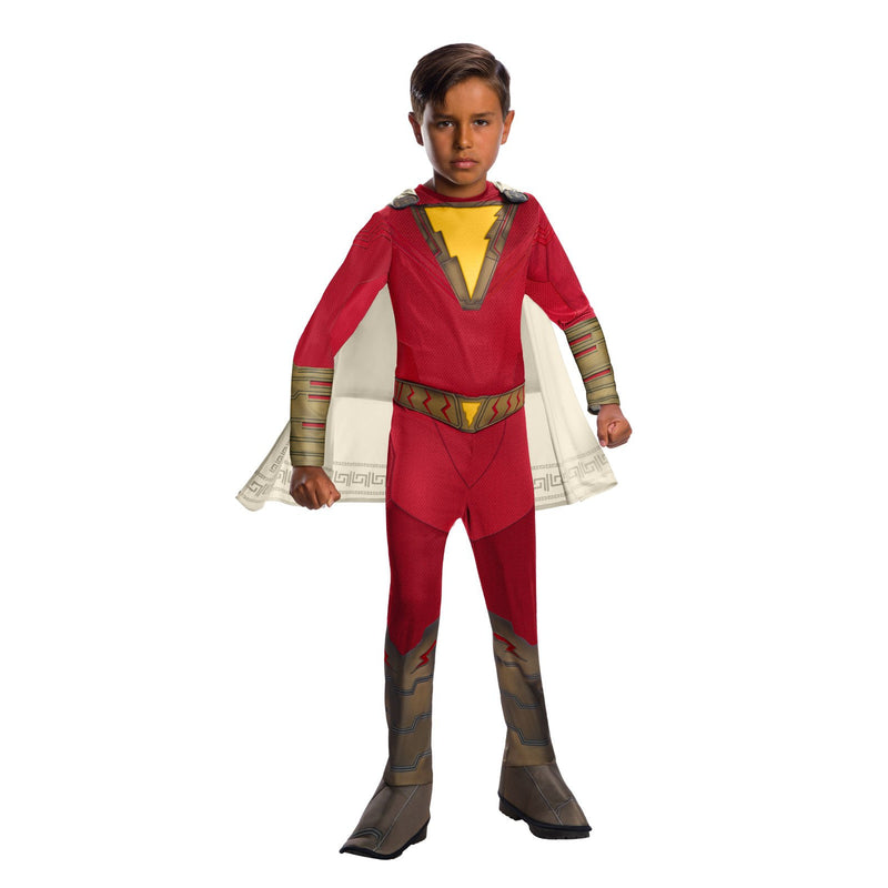 Shazam Classic Costume Boys Red