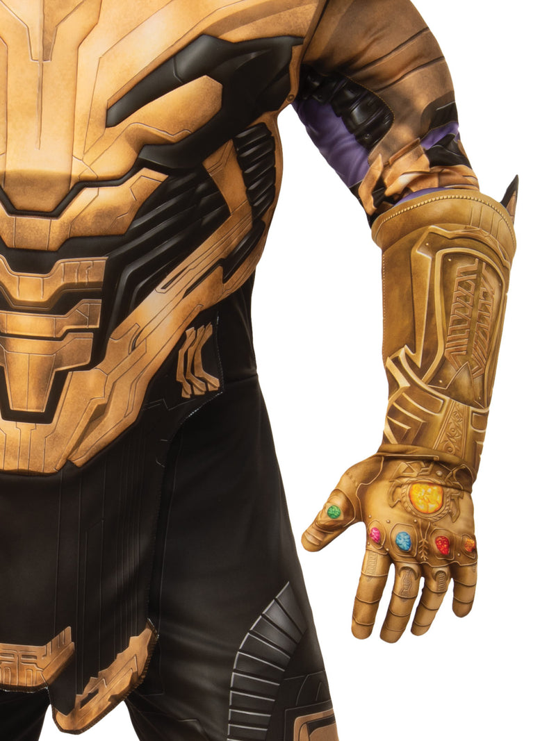 Thanos Costume Endgame Deluxe Mens Muscle Gold Armour