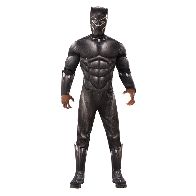 Black Panther Deluxe Mens Muscle Padded Costume