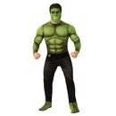 Hulk Costume Mens Muscle Padded and Mask