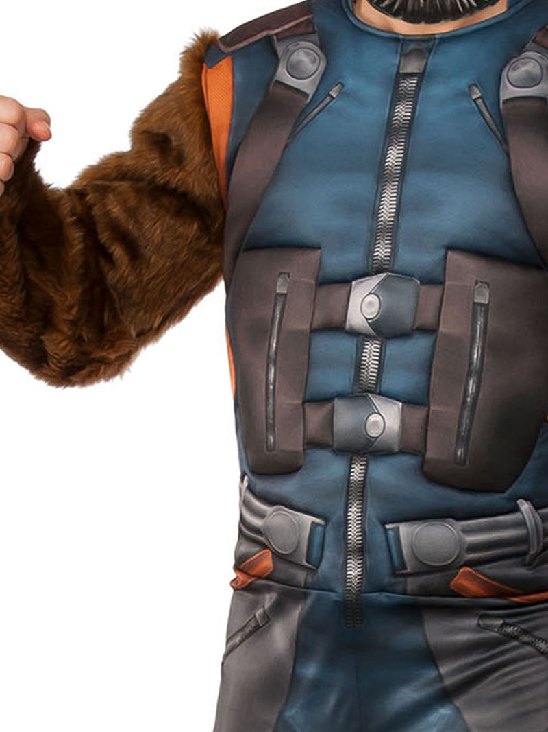 Rocket Raccoon Deluxe Avengers Costume Mens