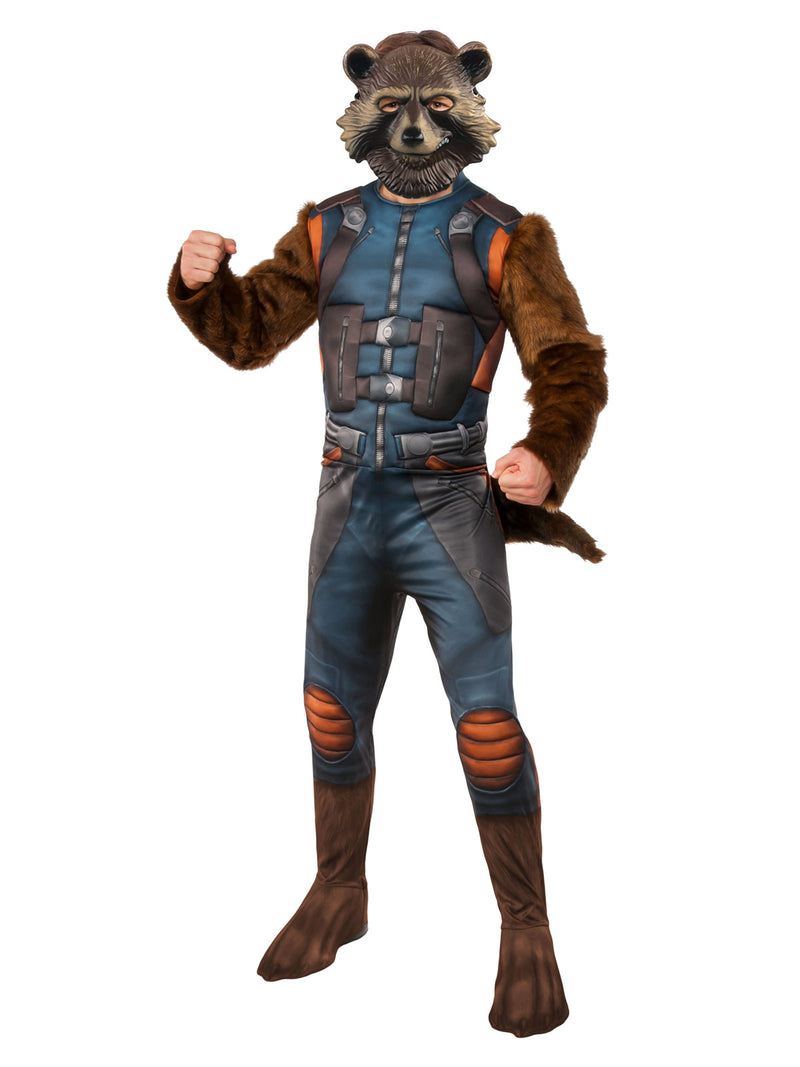 Rocket Raccoon Deluxe Avg4 Costume Mens