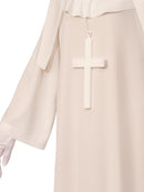 White Nun Costume Adult Womens -3
