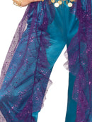 Ladies Genie Costume Blue Dress