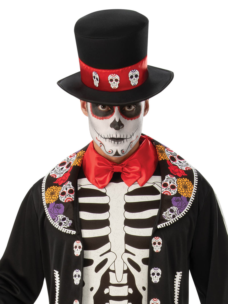 Day Of The Dead Man Costume Adult Mens -2