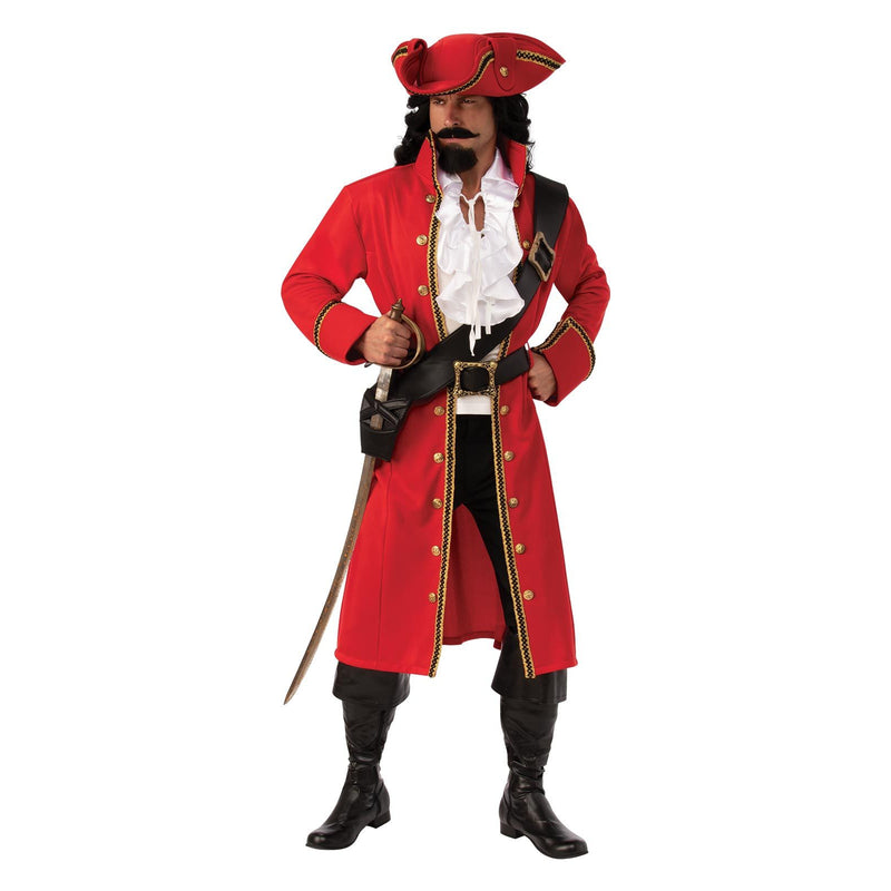 Pirate Captain Costume Adult Mens -1
