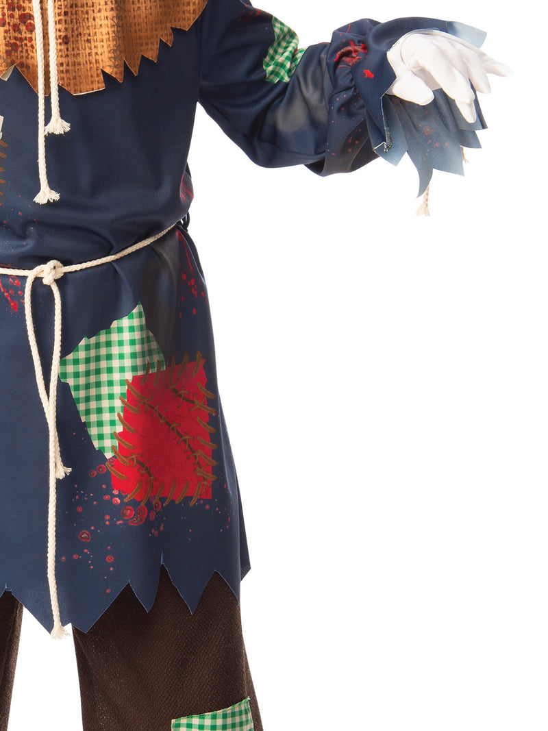 Sinister Scarecrow Costume Child Boys Blue