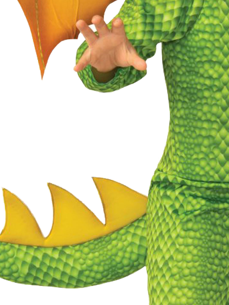 Dragon Green Child Costume 3D Mask and Scales