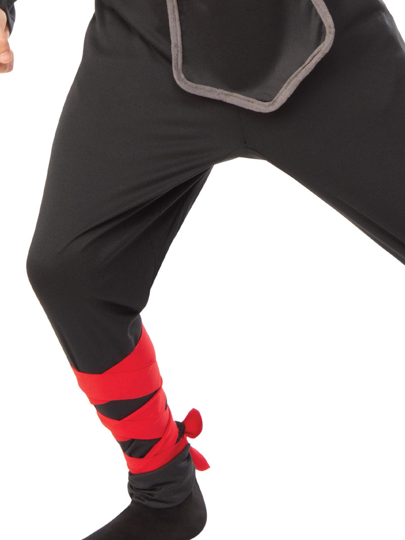 Red Ninja Boy Costume Child Boys