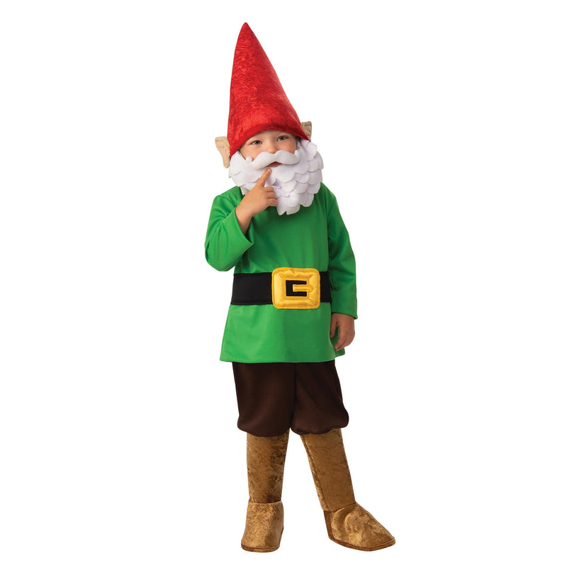 Garden Gnome Boy Costume Boys Green