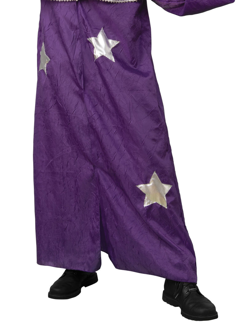 Will Wizard Costume Mens Purple