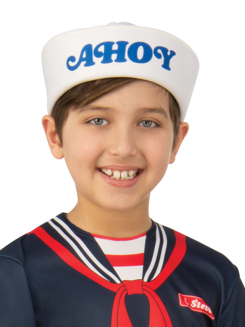 Steve Stranger Things Scoops Ahoy Uniform Child Girls Blue