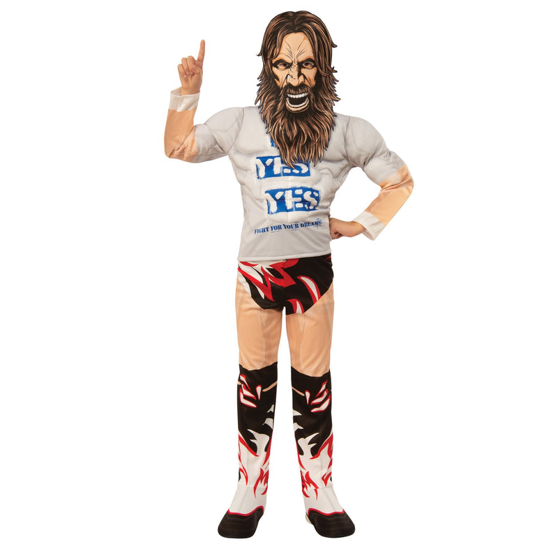 Daniel Bryan Deluxe Costume Child Boys White