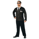 Agent H Costume Top: Men In 4 Adult Mens -1