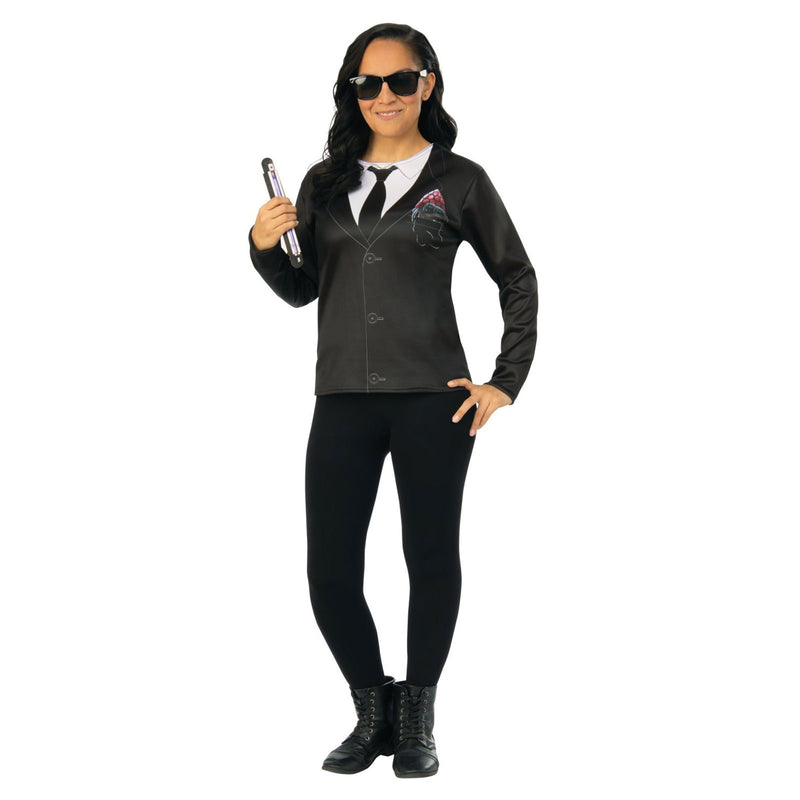 Mib:4 Agent M Female Costume Top Womens