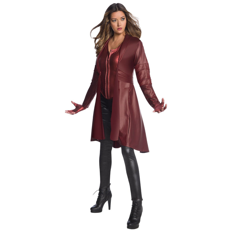 Scarlet Witch Costume Womens Red