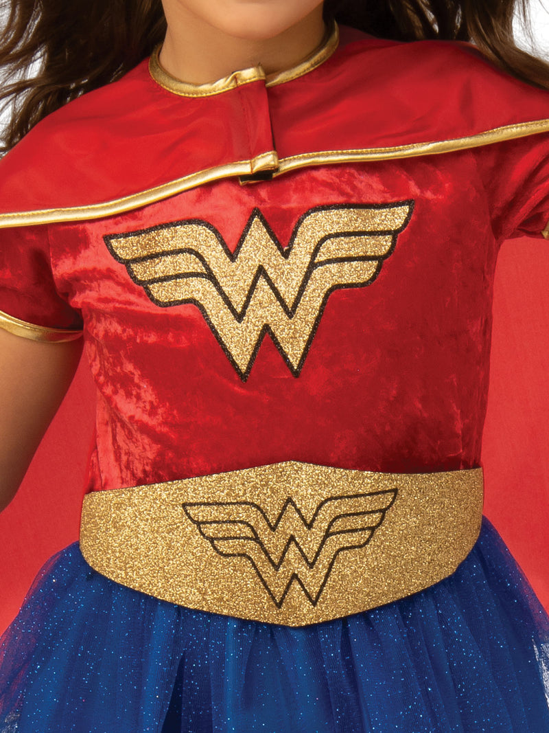Wonder Woman Deluxe Tutu Costume Child Girls -2