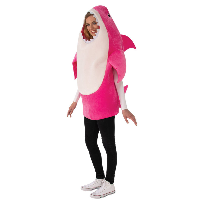 Mummy Shark Deluxe Pink Adult Costume Unisex
