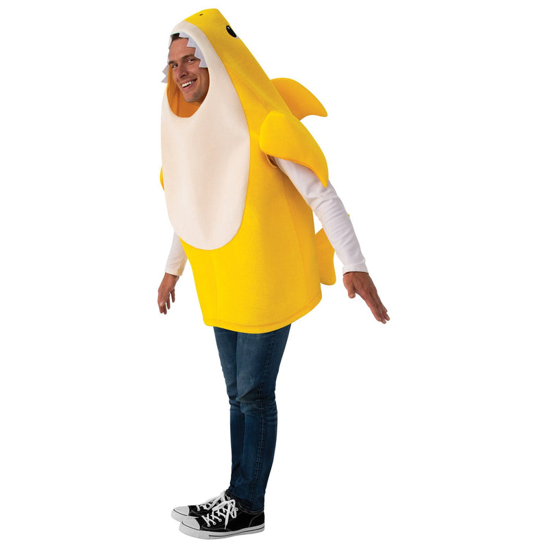 Baby Shark Deluxe Yellow Adult Costume Unisex