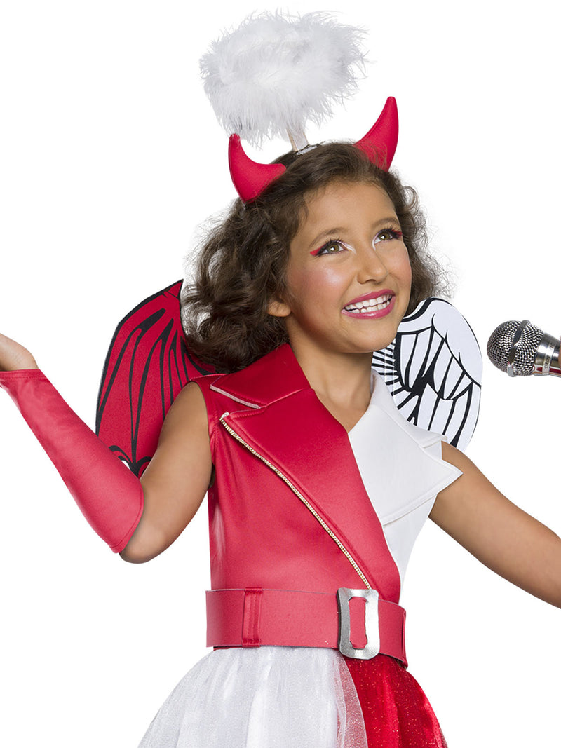 Diabla Devil Costume Girls Red