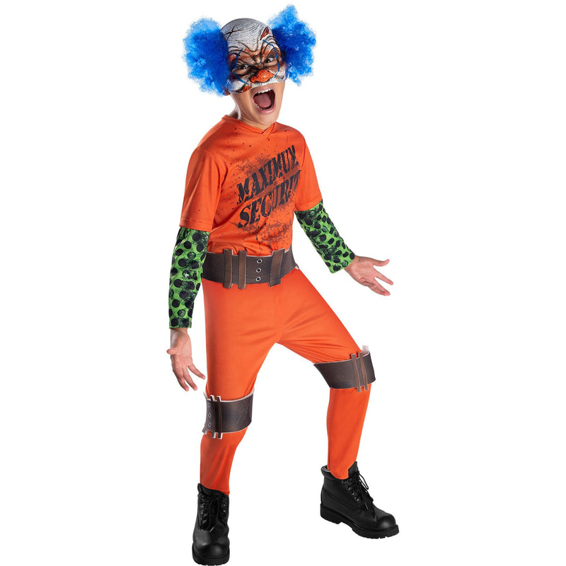 Maximum Security Costume Boys Orange