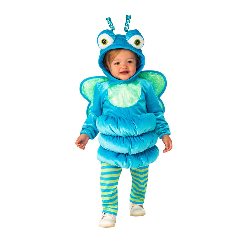 Glow Worm Toddler Costume Unisex Blue