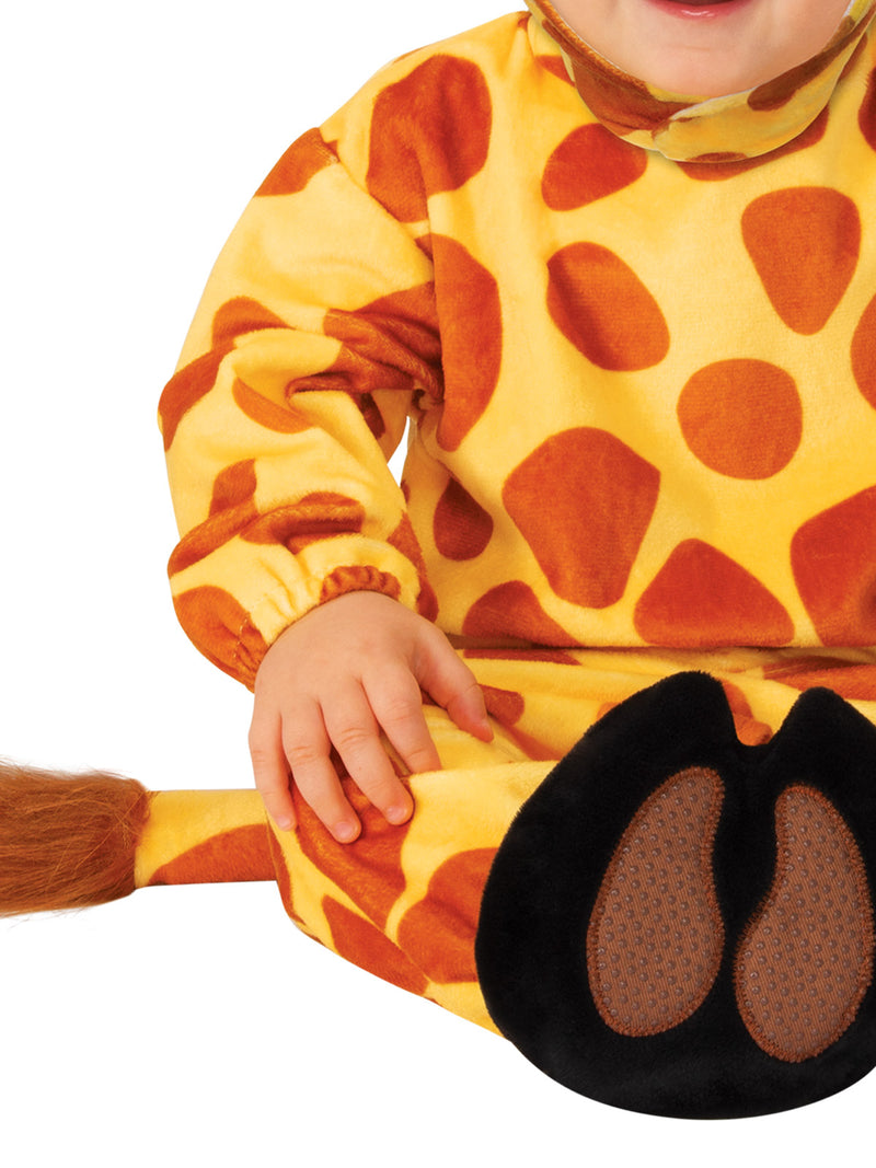 Giraffe Toddler Costume Unisex Yellow