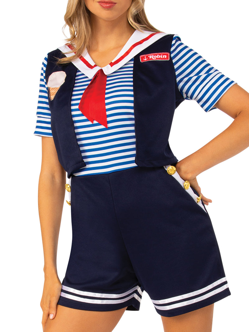 Robin Scoops Ahoy Costume Womens Blue