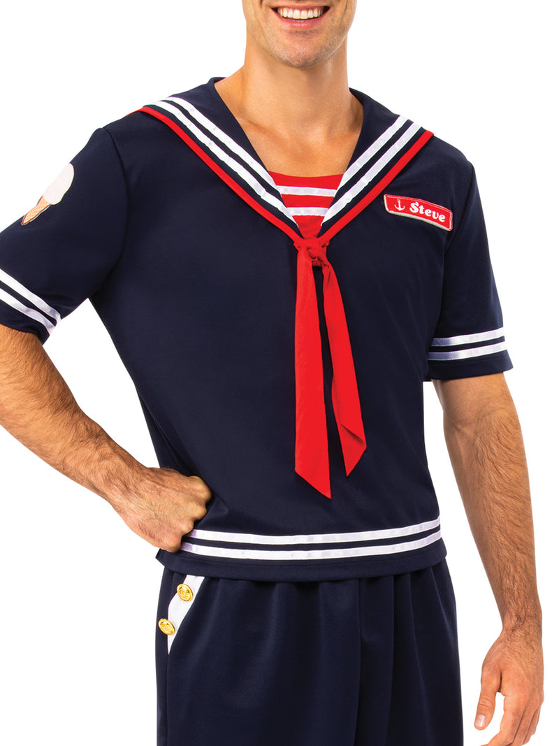 Steve Scoops Ahoy Uniform Mens Blue