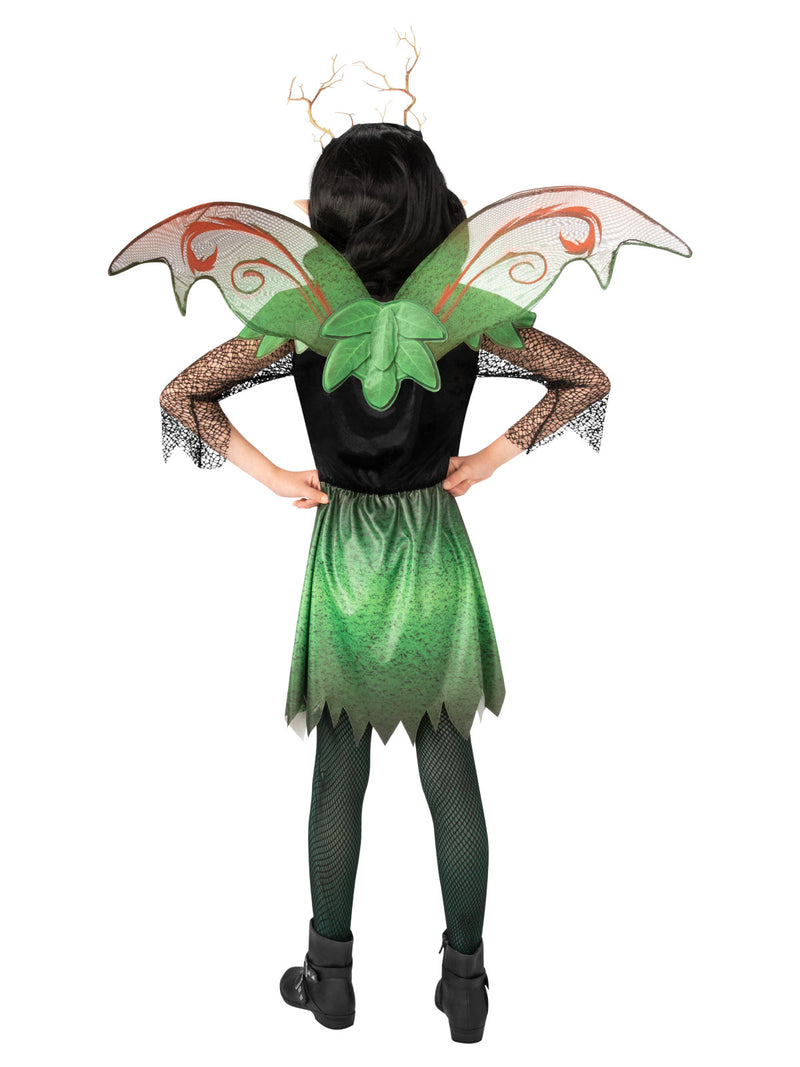 Evil Elf Girls Costume Green