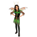 Evil Elf Girls Costume Green