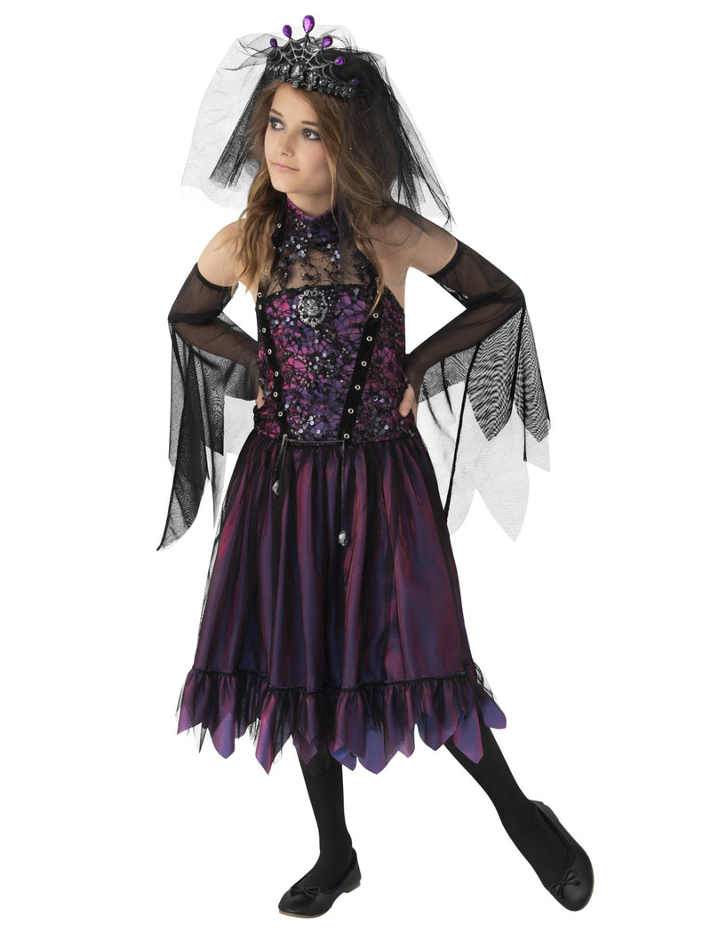 Gothic Princess Costume Girls Purple