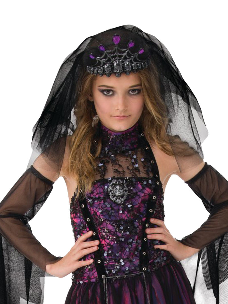 Gothic Princess Costume Girls Purple