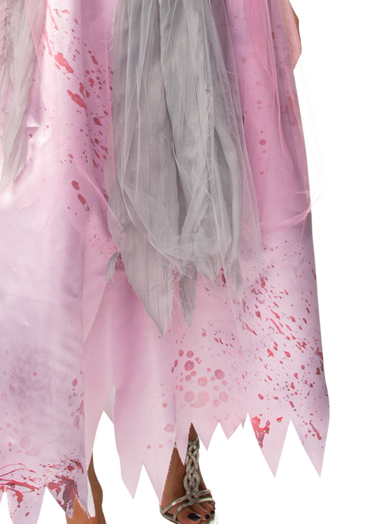 Zombie Prom Queen Costume Womens Pink