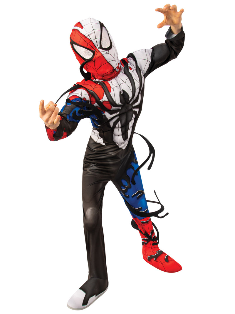 Venomized Spider-man Deluxe Costume Boys