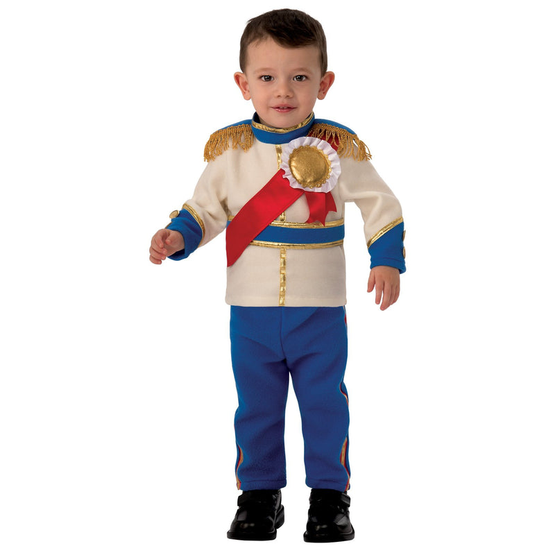 Mini Monarch Prince Costume Boys White