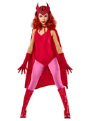 Wanda Costume Scarlet Witch Classic WandaVision Red Dress