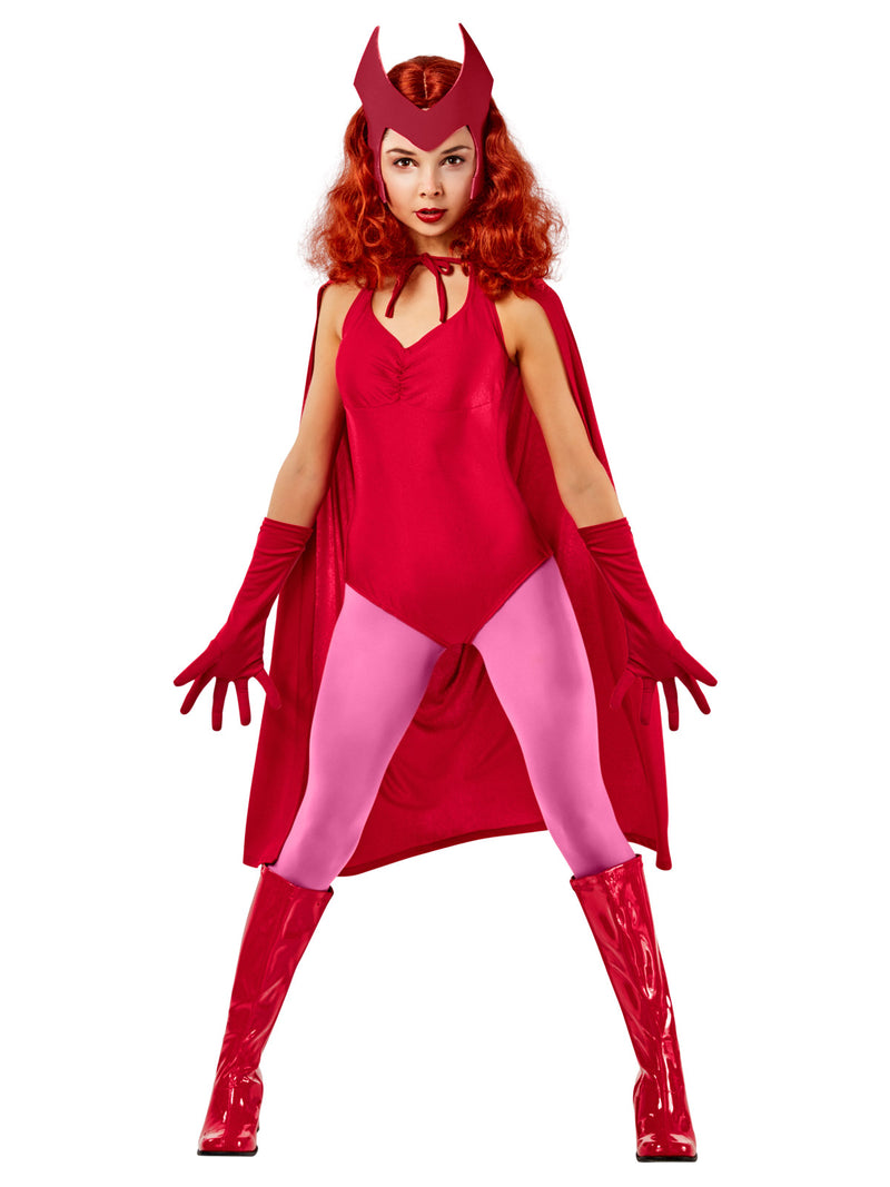 Wanda Costume Scarlet Witch Classic WandaVision Red Dress