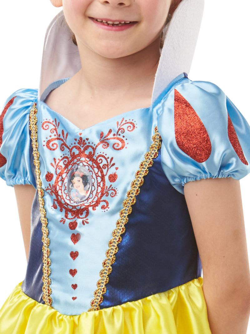 Snow White Gem Princess Costume Child Girls Blue