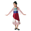 Mulan Gem Princess Costume Child Girls Red