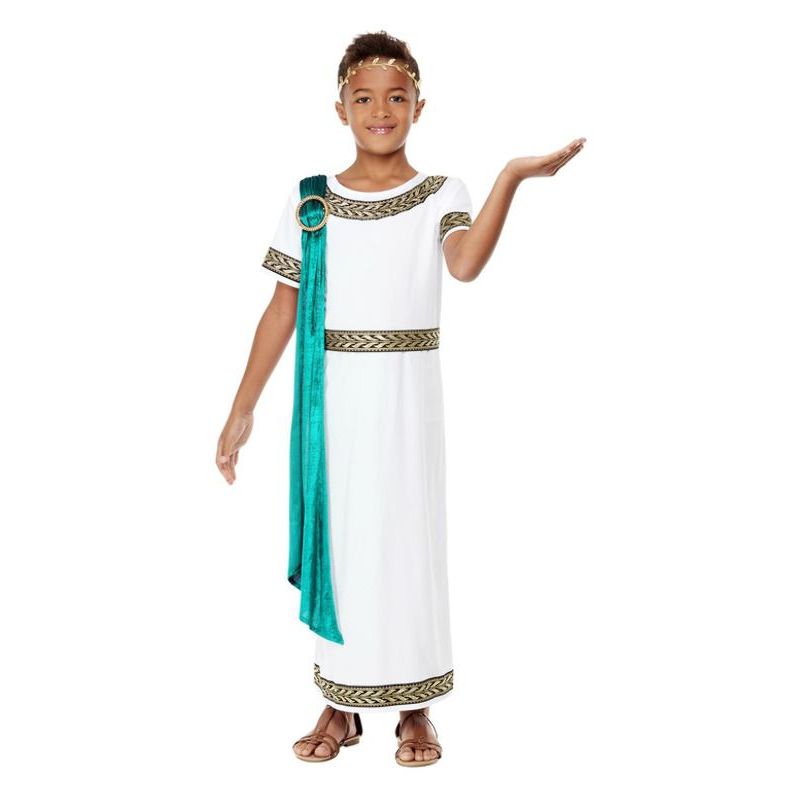 Deluxe Boys Roman Empire Costume White
