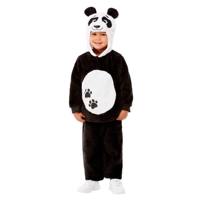 Toddler Panda Costume Unisex White