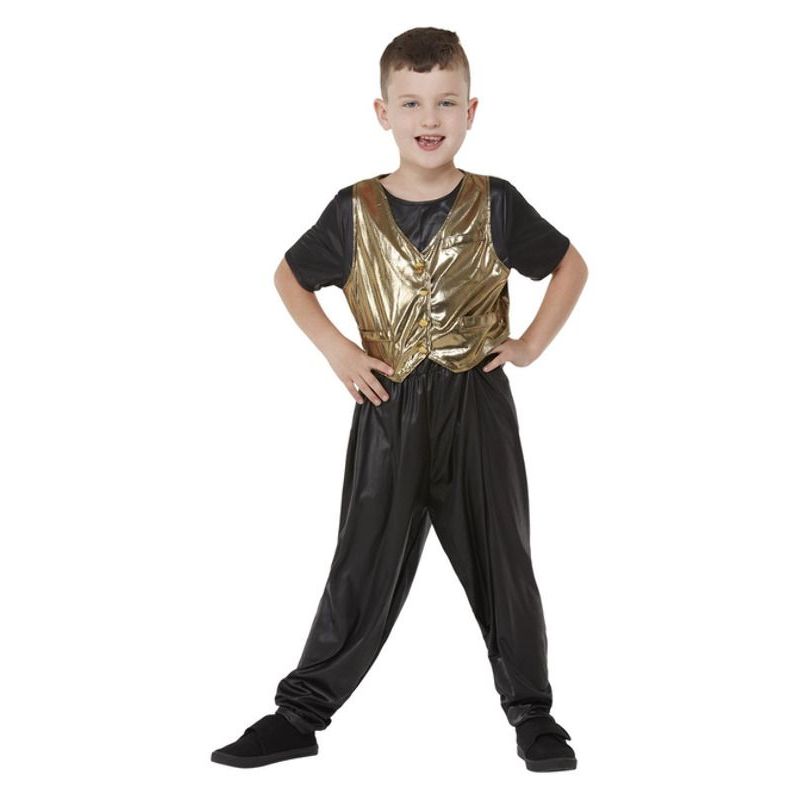 80s Hammertime Costume Boys Gold -1