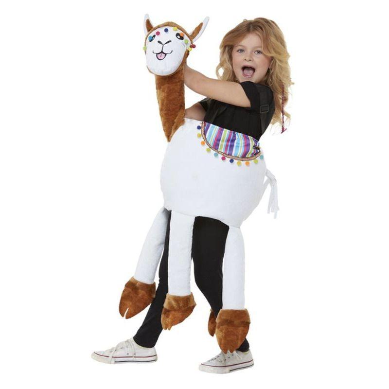Ride In Llama Costume Girls White