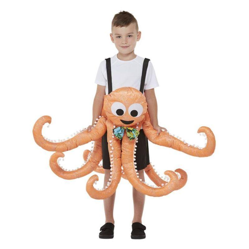Ride In Octopus Costume Unisex Orange