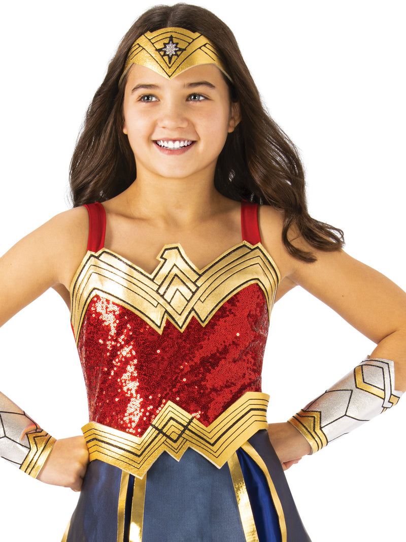 Wonder Woman 1984 Deluxe Costume Girls Red