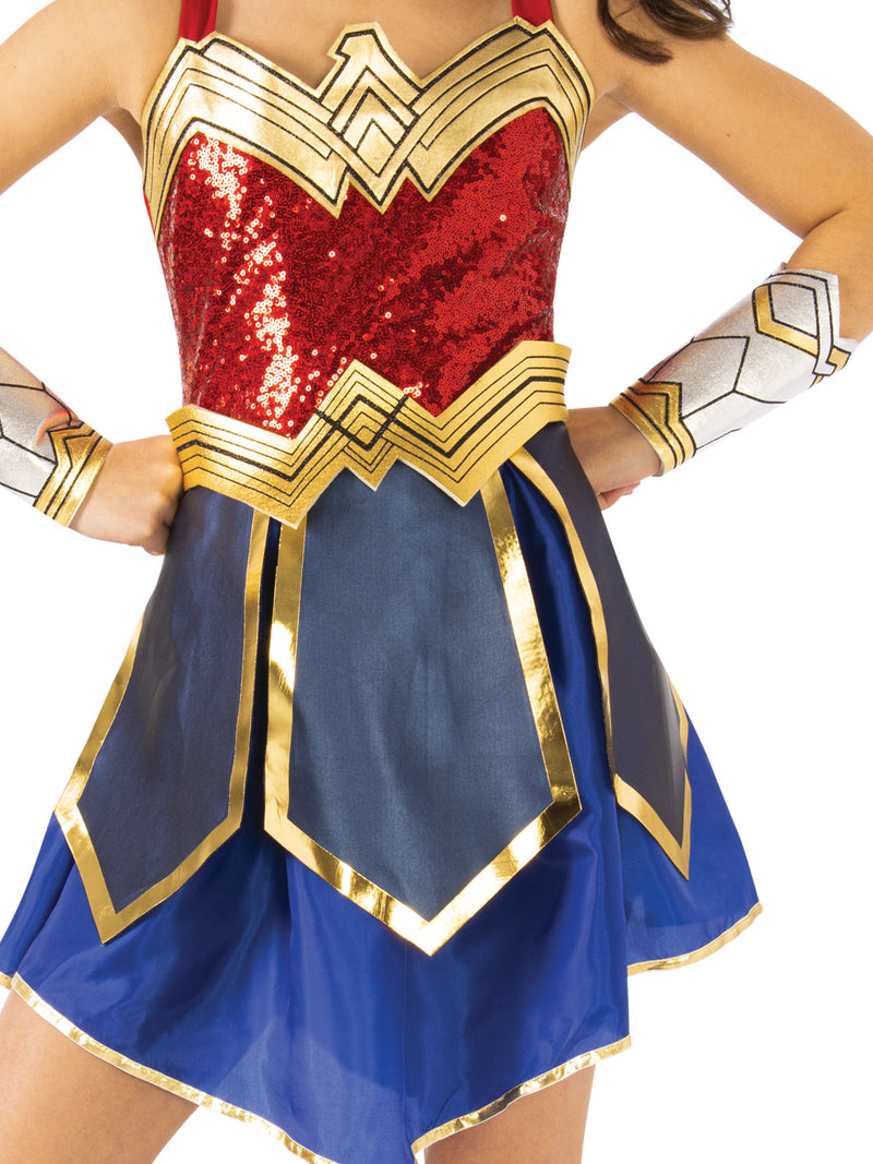 Wonder Woman 1984 Premium Movie Costume Girls Red
