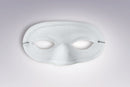 Satin Domino Mask White - Adult